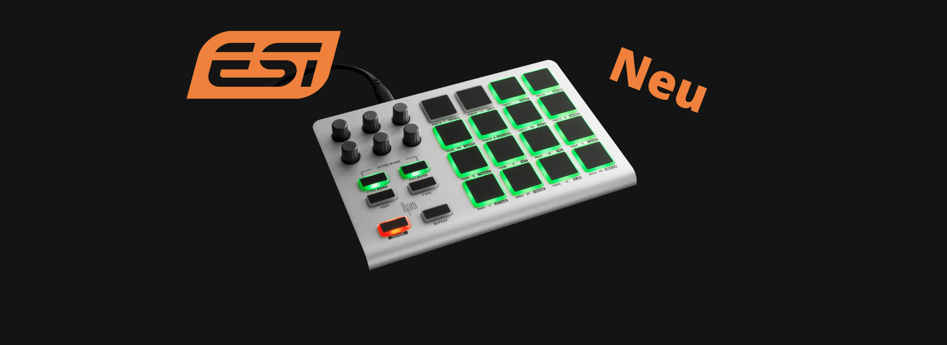 ESI Xjam Pad Controller DLX Audio